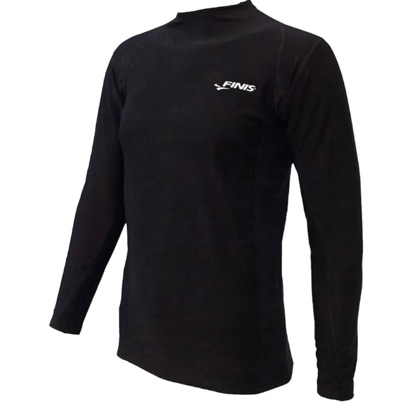 FINIS Thermal Swim Shirt in Black - Picture 1 of 15